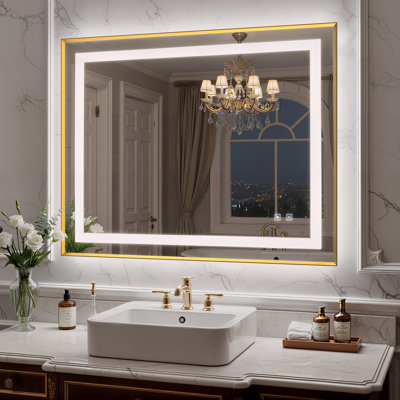 Miroir de salle de bain à DEL pour salle de bain