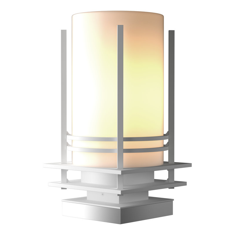 Luminaire à perche à bandes givrées