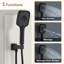 Système de douche thermostatique mural à 3 fonctions 12 pouces avec 6 jets corporels Revitalize-88543401