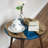 Abagayle 20" Resin Walnut Round Epoxy Side Table-223791466