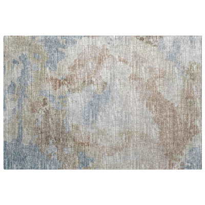 Premium Machine Washable Dream Shag ADS67 Soft Abstract Rug