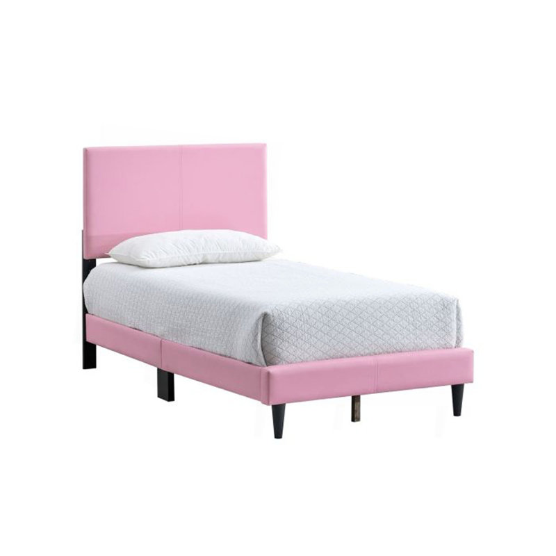 Lit Baron Jenette (matelas non inclus), Twin, Pink