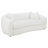 Bethony 3-piece Faux Sheepskin Upholstered Sofa Set Natural-129393308-129393310