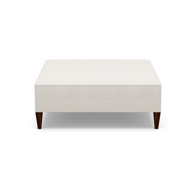 Square Ottoman, 9637-51, Walnut