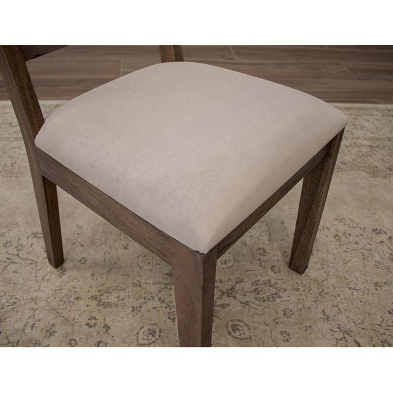 Chaise en bois foncé Mezquite