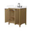 Palmilla 30" Freestanding Single Bathroom Vanity with Cultured Marble Top-563657736-563657739-541032556