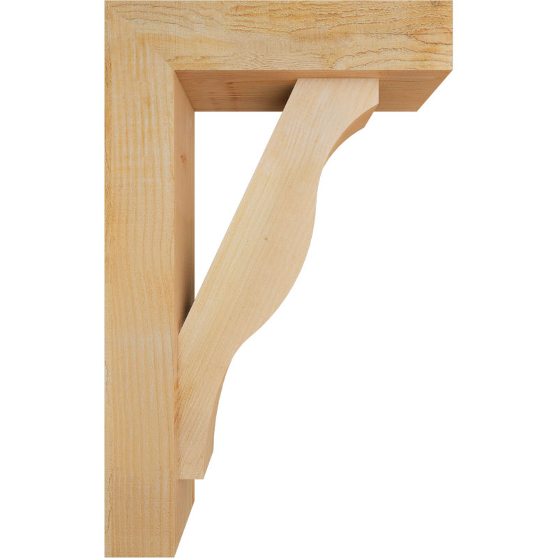 Support Funston Block avec support décalé, 32 x 20, Sapin Douglas de l 6 po (scié brut)