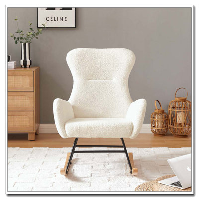 Fauteuil à bascule Teddy
