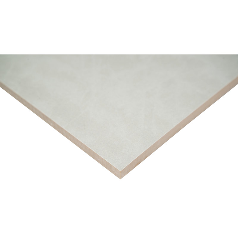 Carreau de sol en porcelaine mat aspect pierre 12 po x 24 po Chiara Ivoria