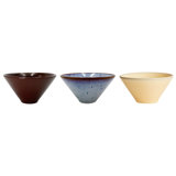 Yuka Handmade Stoneware Dessert Bowl