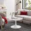 Table basse ronde Lippa Terrazzo par Modway-1667931243-1667931242
