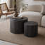 Tables gigognes et tables gigognes, ensemble moderne en bois MDF pour petits espaces