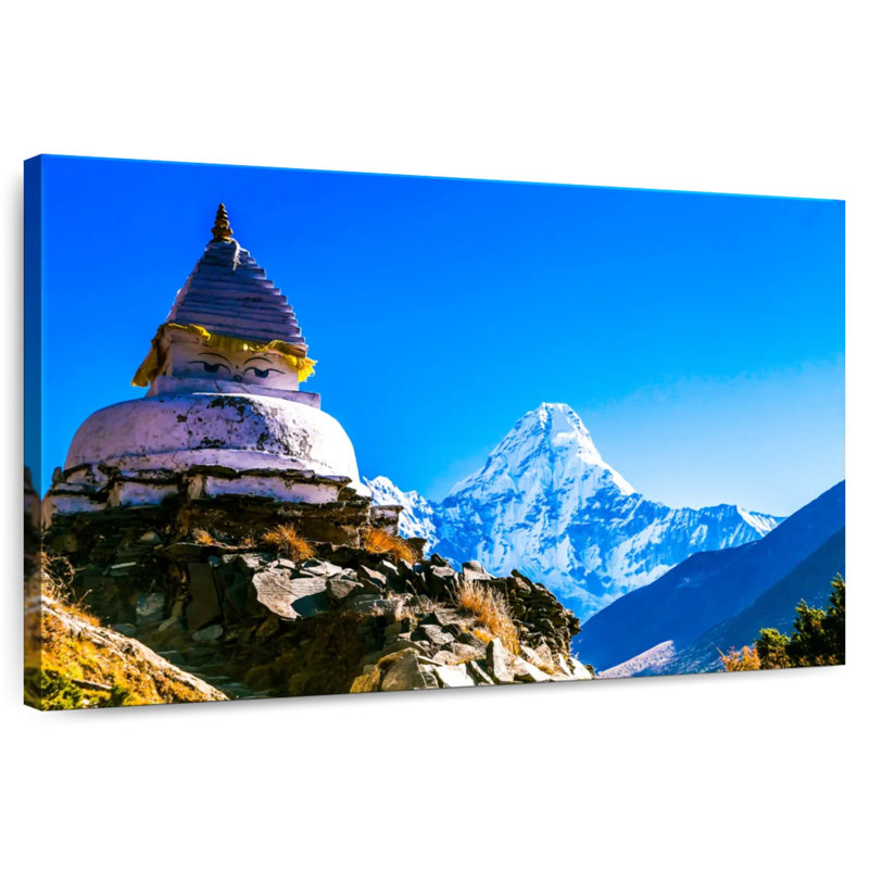 Adella Ama Dablam Temple, 34" H x 51" W