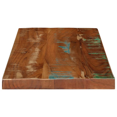 Vidaxl Table Top Rectangular Solid Wood Reclaimed