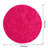 Pink Velvet Round Rug Non-Slip Shaggy Round Rug 7 ft Silk-Blend Rug Round Shag Rug Perfect for Teen Rooms Suitable for Bedrooms Suitable for Living Rooms Antibacterial Durable Material-555472346-555472345