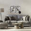 Ensemble de 2 reproductions encadrées sous verre Earthy Geometric Shapes, design by cartissi-1468924182-1468924183
