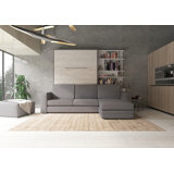 Contempo Upholstered Murphy Storage Bed