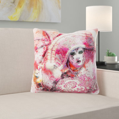 Outdoor Reversible Throw Pillow