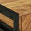 40cm W Solid Wood Bedside Table