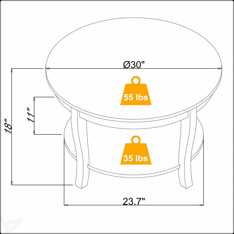 Table basse Traditional