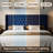 Tufted Wingback Upholstered Headboard with Nailhead Trim-847401454-847401449