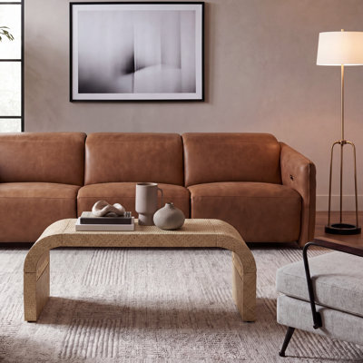 Pipat Curved Pandan Coffee Table