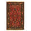 Mikihisa Oriental Area Rug in Red