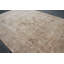 Tapis turc beige rétro - Grand tapis oriental fait à la main pour la décoration intérieure