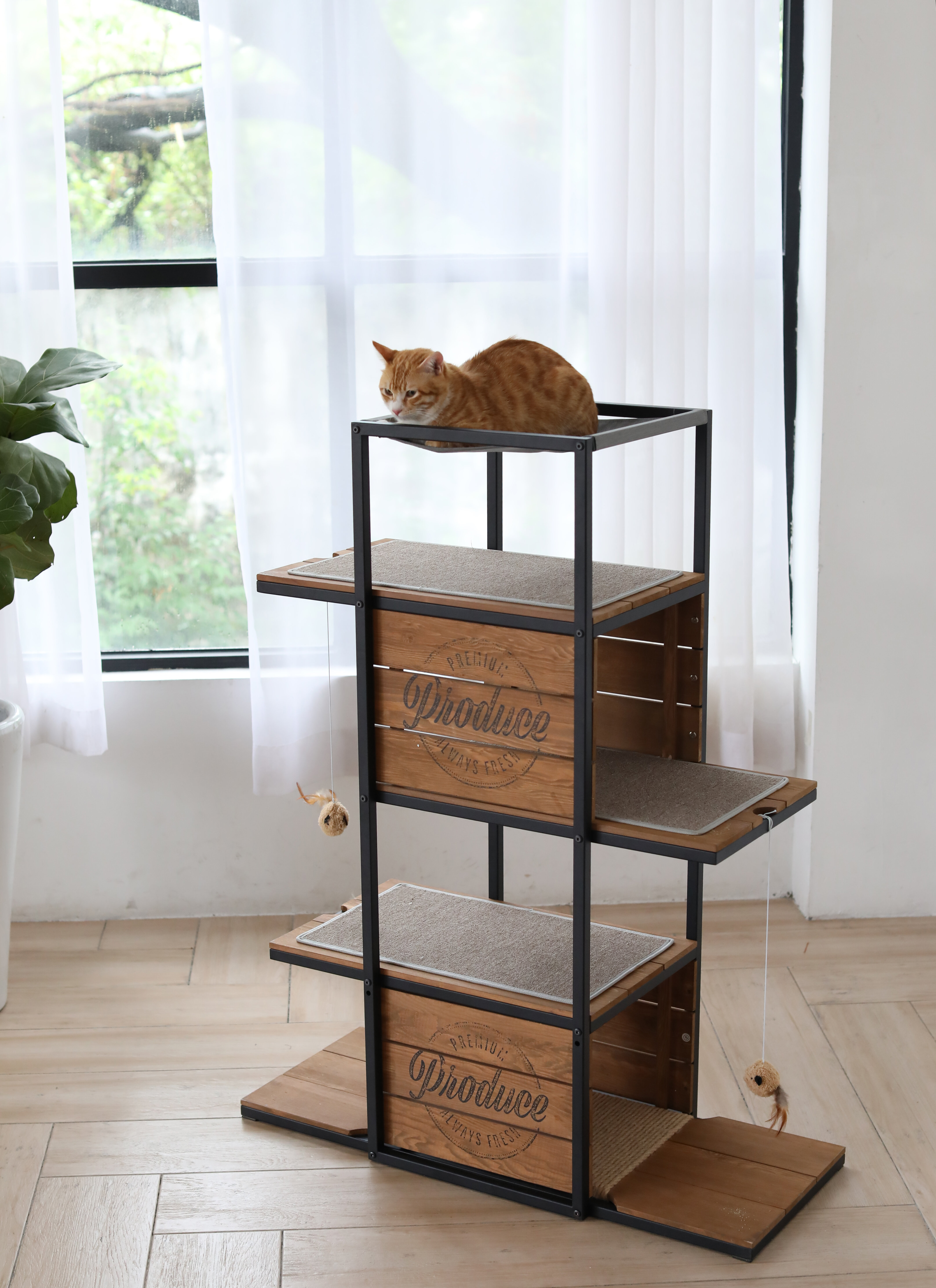 Tucker Murphy Pet™ Batton 48'' H Cat Tree & Reviews | Wayfair