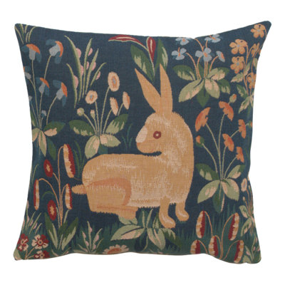 Floral Cotton Blend Pillow Cover