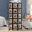 Julee 33.75'' W x 64'' H 3 - Panel Folding Room Divider-23971343