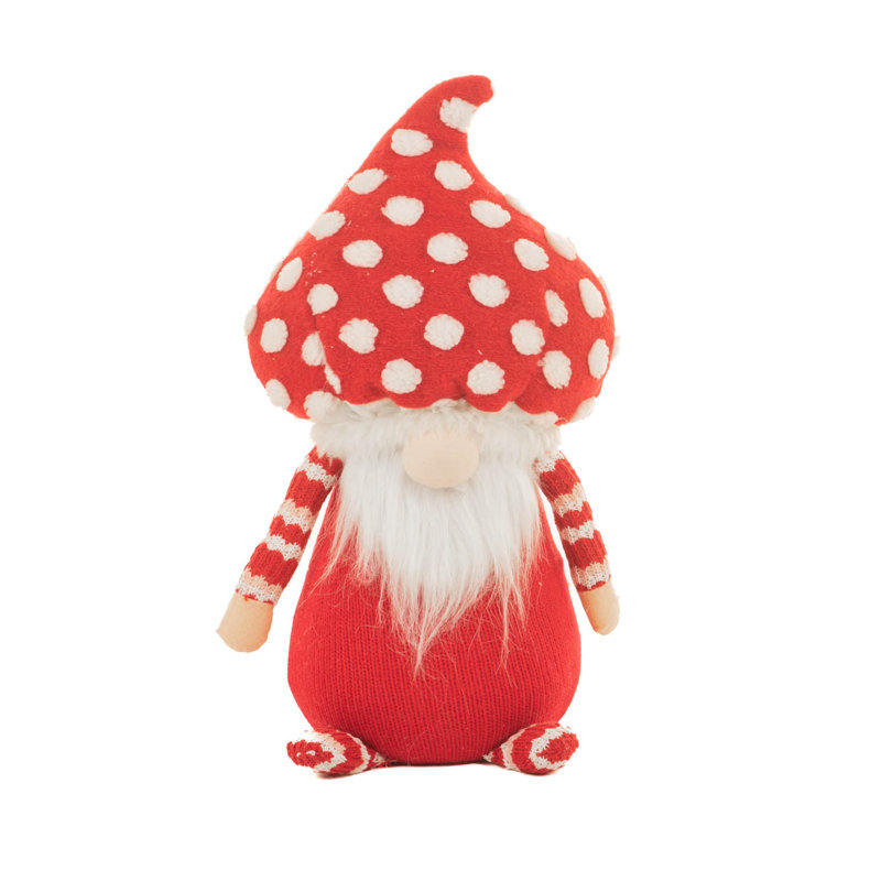 Gnome rouge détendu