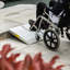 Folding Portable Mobility Wheelchair Threshold Ramp