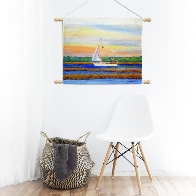 Suspension murale en polyester pour voilier