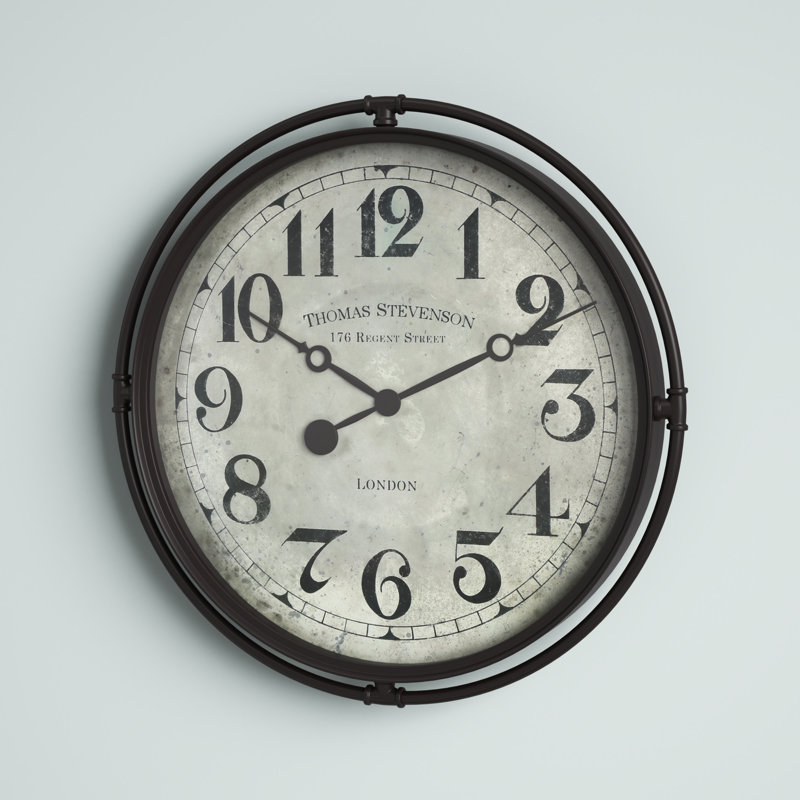 Zella Metal Wall Clock