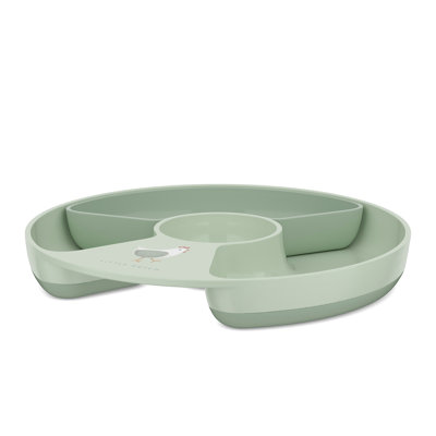 Little Dutch Plastic Divided Plate Mio - Little Farm