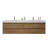 Carnley Wall Mounted 1 Single Double Vanity Bathroom Vanity With Top-1840152250