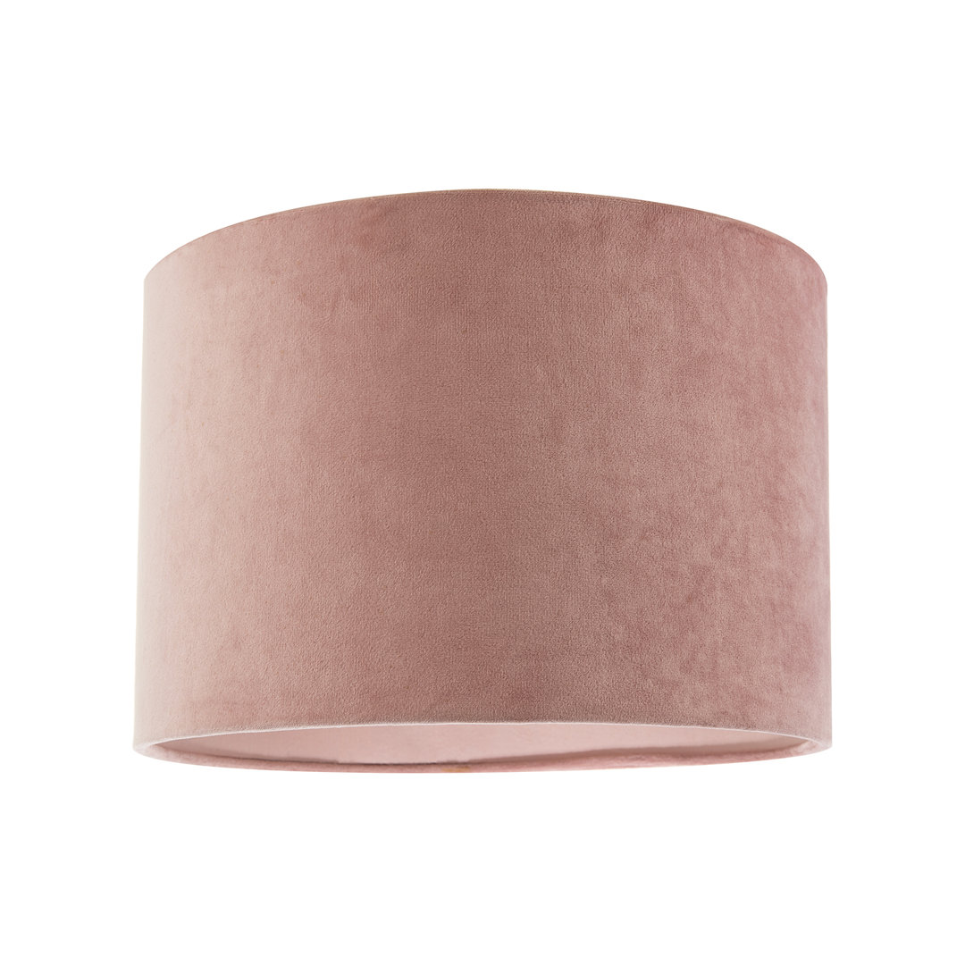 Soft Velvet Fabric Round Lamp Shade For Table Or Pendant By
