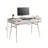 Stitt Writing Desk: Minimalist Wooden Office Table with Storage