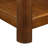 Rectangular End Table With Storage Shelf, Sofa Side Table With Solid Wood Legs