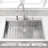 Drop-In Single Bowl Stainless Steel Kitchen Sink