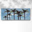 Palmiers paradisiaques sur toile-883750175
