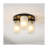 Rudaigh Glass Flush Mount-66595410