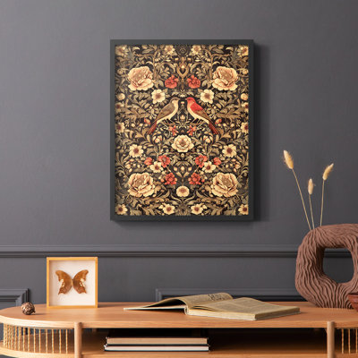 WM MORRIS Series CDXXX  -Premium Framed Print -Ready to Hang - No Nails Required
