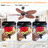 50“ 5-blede Tiffany Tropical Palm Leaf Ceiling Fans With Lights And Remote,Wet Rated Tropical Waterproof Outdoor Ceiling Fans For Patios Porch Gazebo Pergola
