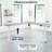 VIVO Electric Corner Standing Desk, L-Shaped Workstation-102434955-102434956