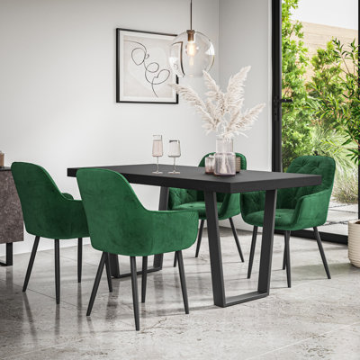Ahlina 4 - Person Dining Set