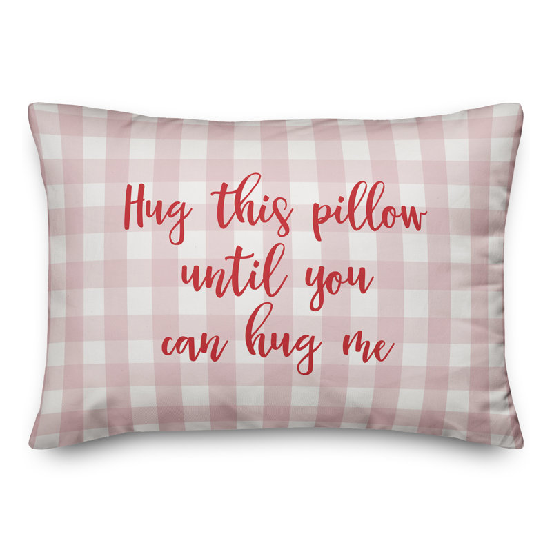  Coussin Hug, Rouge / rose