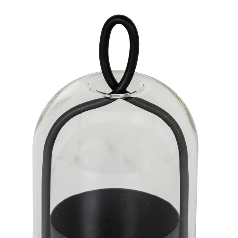 Anhat Glass Candle Accessories, 35 cm H x 15 cm W x 15 cm D