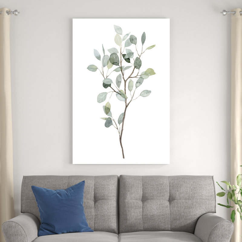 Eucalyptus sablier I, H 48 po x l 32 po x P 1,25 po